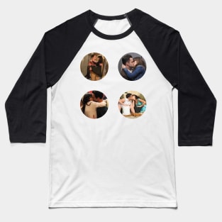 Nick and Jess Sticker Pack Baseball T-Shirt